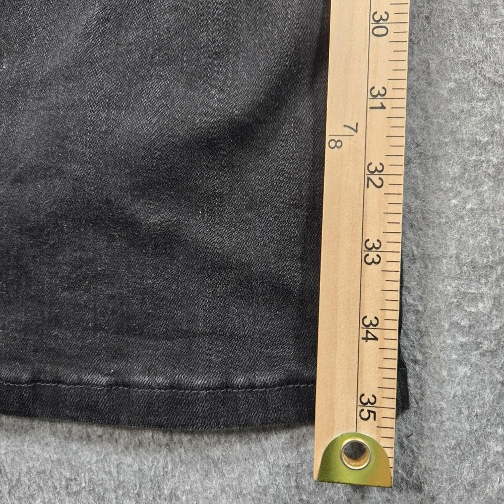Valabasas Pants Mens 37x35 (36 Tag) Black Cargo Denim Bootcut Streetwear